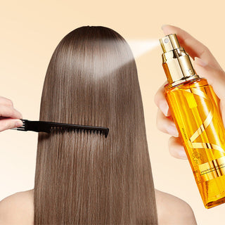 SilkLuxe – Moisturizing & Strengthening Silky Hair Oil
