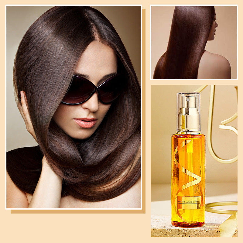SilkLuxe – Moisturizing & Strengthening Silky Hair Oil