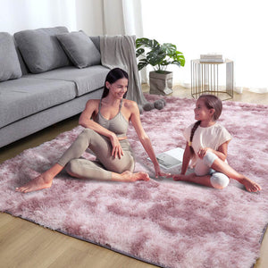 SoftHue – Gradient Color Plush Comfort Floor Mat