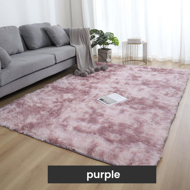 SoftHue – Gradient Color Plush Comfort Floor Mat