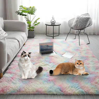 SoftHue – Gradient Color Plush Comfort Floor Mat