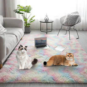 SoftHue – Gradient Color Plush Comfort Floor Mat