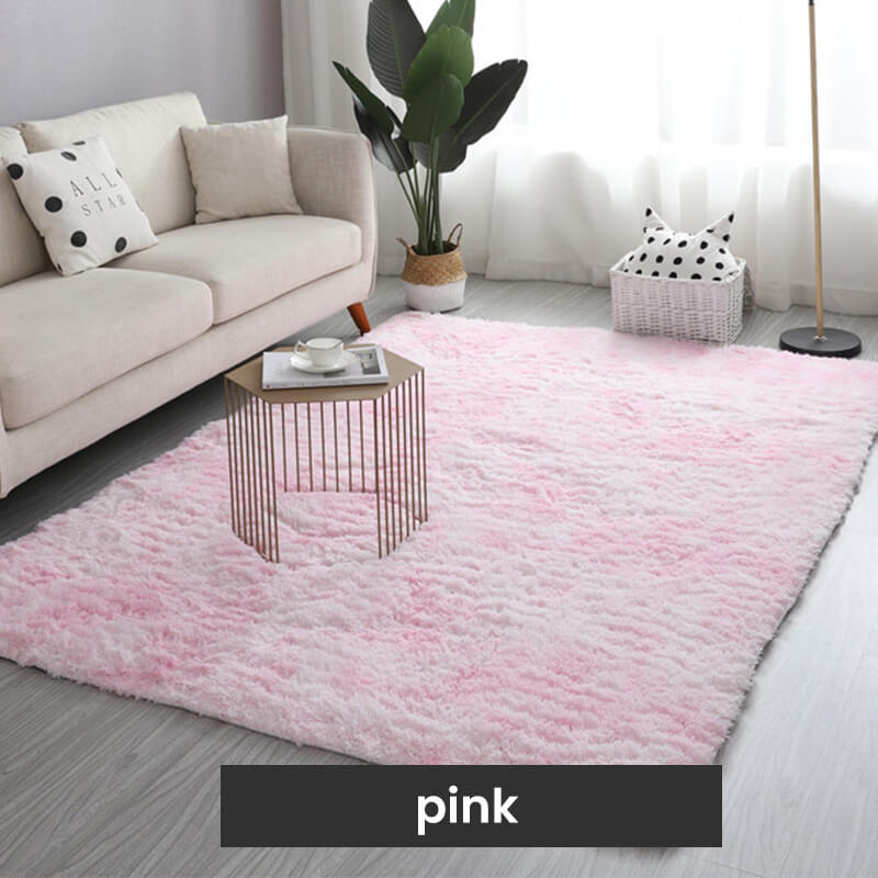 SoftHue – Gradient Color Plush Comfort Floor Mat
