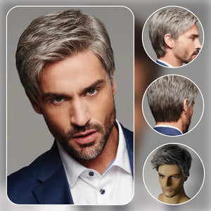 CrownFlex – Realistic Natural Look Men's Wig