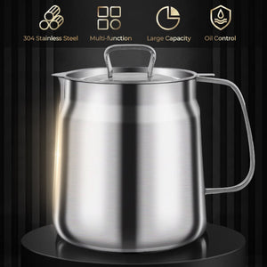 Duraflow – Heavy Duty Stainless Steel Oil Filter Container