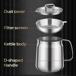 Duraflow – Heavy Duty Stainless Steel Oil Filter Container