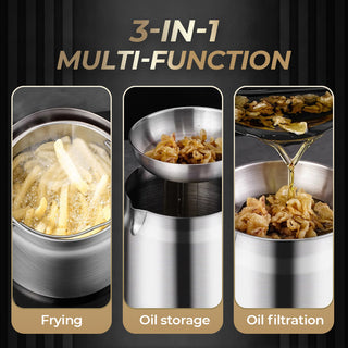 Duraflow – Heavy Duty Stainless Steel Oil Filter Container