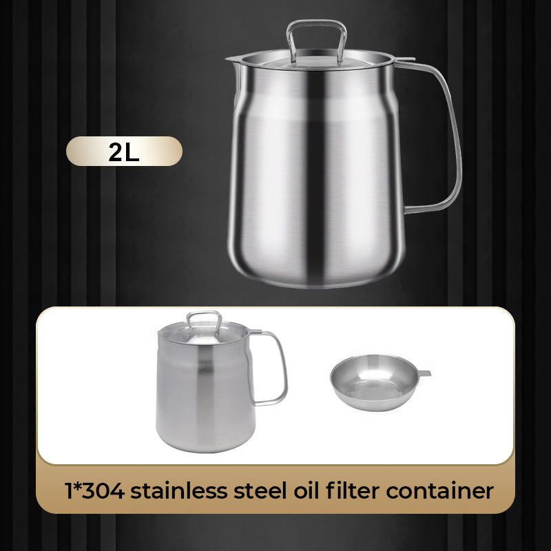 Duraflow – Heavy Duty Stainless Steel Oil Filter Container