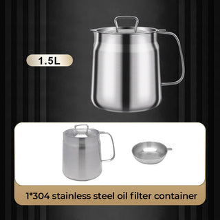 Duraflow – Heavy Duty Stainless Steel Oil Filter Container