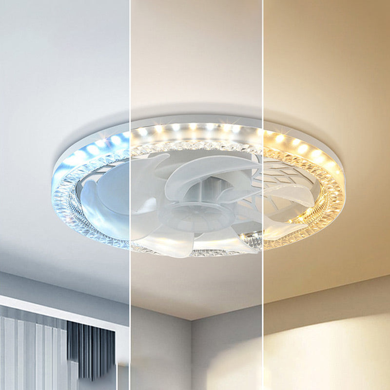 BreezeGlow – Mute Adjustable Fan Light