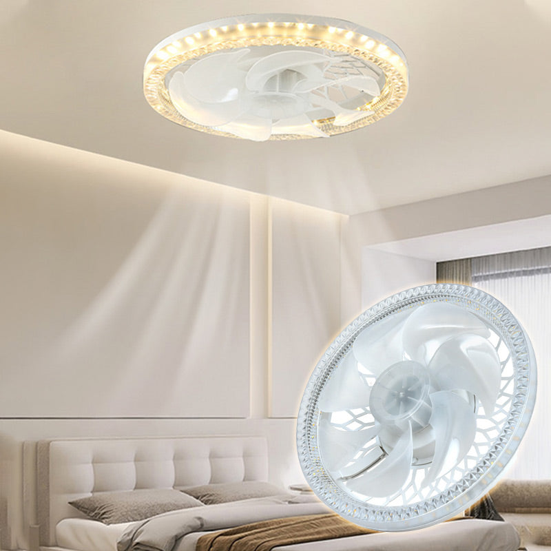BreezeGlow – Mute Adjustable Fan Light