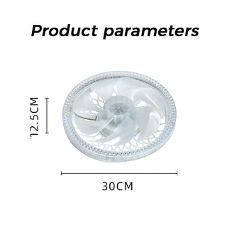 BreezeGlow – Mute Adjustable Fan Light