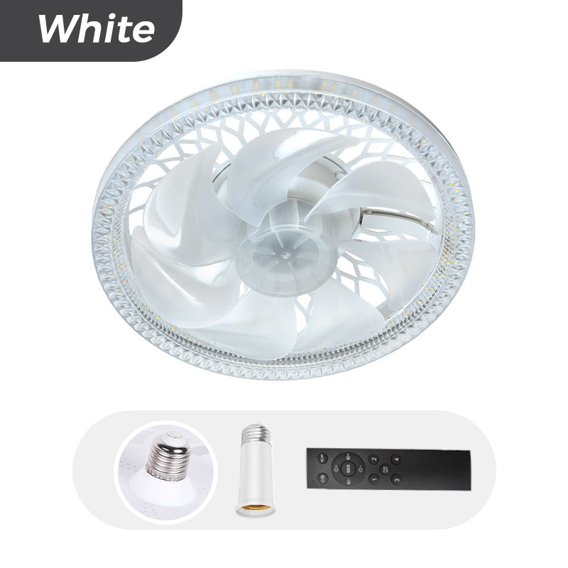 BreezeGlow – Mute Adjustable Fan Light