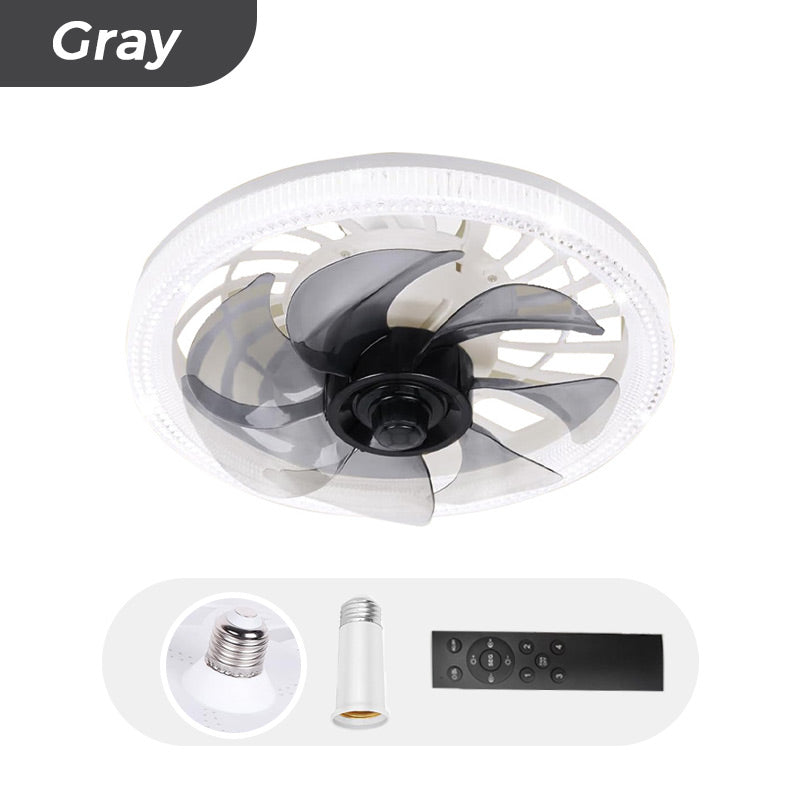 BreezeGlow – Mute Adjustable Fan Light