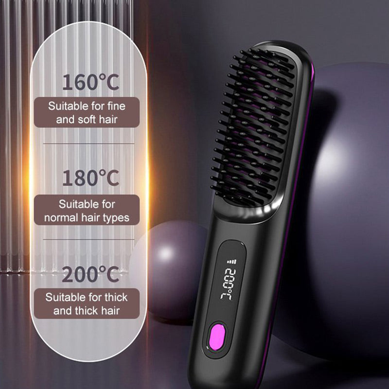 GlamComb - Smooth & Shine Styler