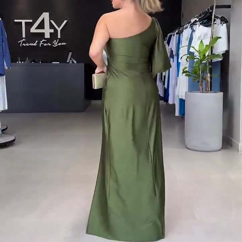 Ophelia - Versatile Formal One-Shoulder Dress