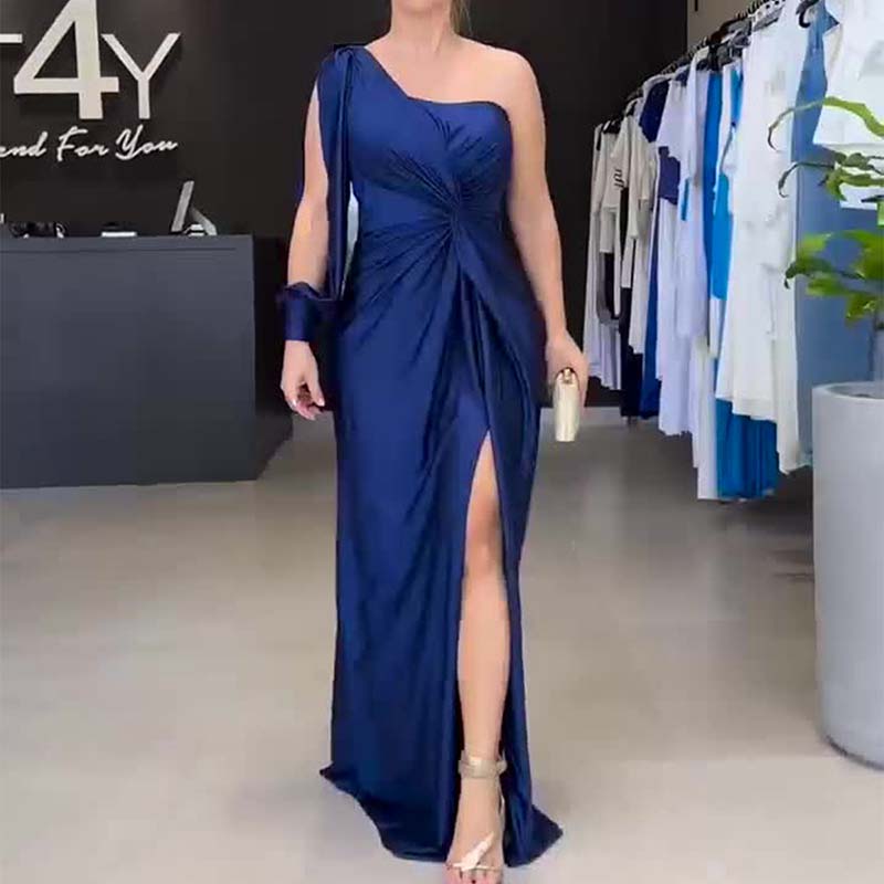 Ophelia - Versatile Formal One-Shoulder Dress