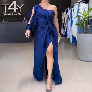 Ophelia - Versatile Formal One-Shoulder Dress