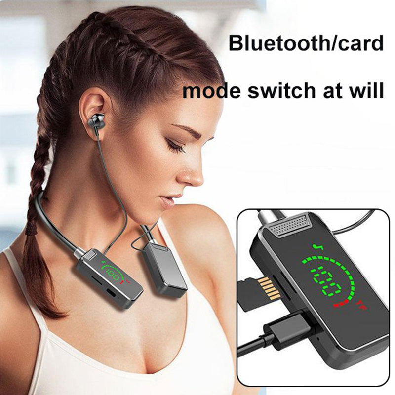 MotionBass - Secure-Fit Waterproof Bluetooth Neckband