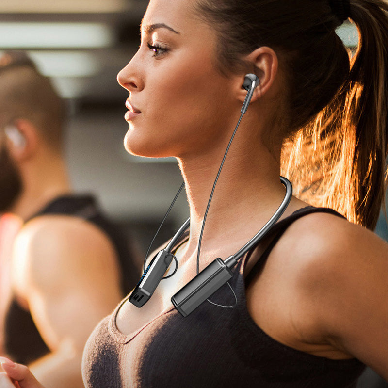 MotionBass - Secure-Fit Waterproof Bluetooth Neckband