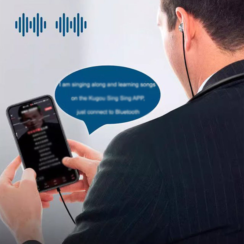 MotionBass - Secure-Fit Waterproof Bluetooth Neckband