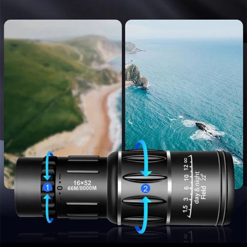 SkyGazer - Travel-Friendly Telescope for Outdoor Exploration