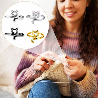 KnitEase – Adjustable Crochet Loop Ring