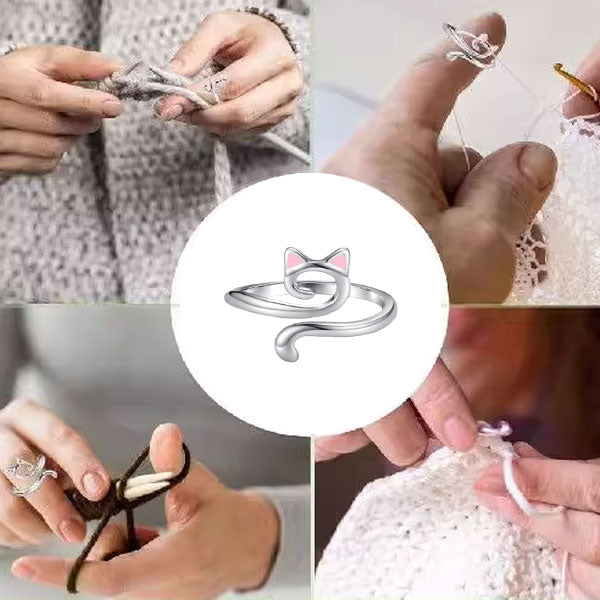 KnitEase – Adjustable Crochet Loop Ring