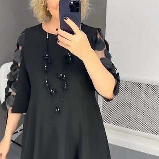ISADORA - Flowy Midi Dress – Playful Dots, Timeless Style