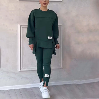 CASSIA - Cozy Yet Stylish Sweatshirt & Leggings Set