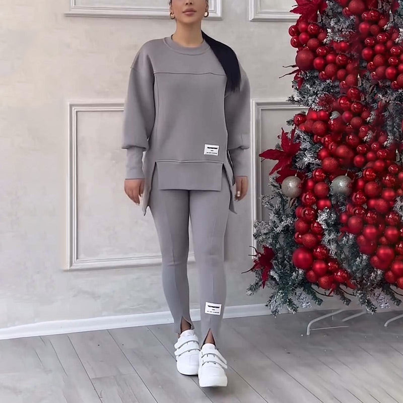 CASSIA - Cozy Yet Stylish Sweatshirt & Leggings Set