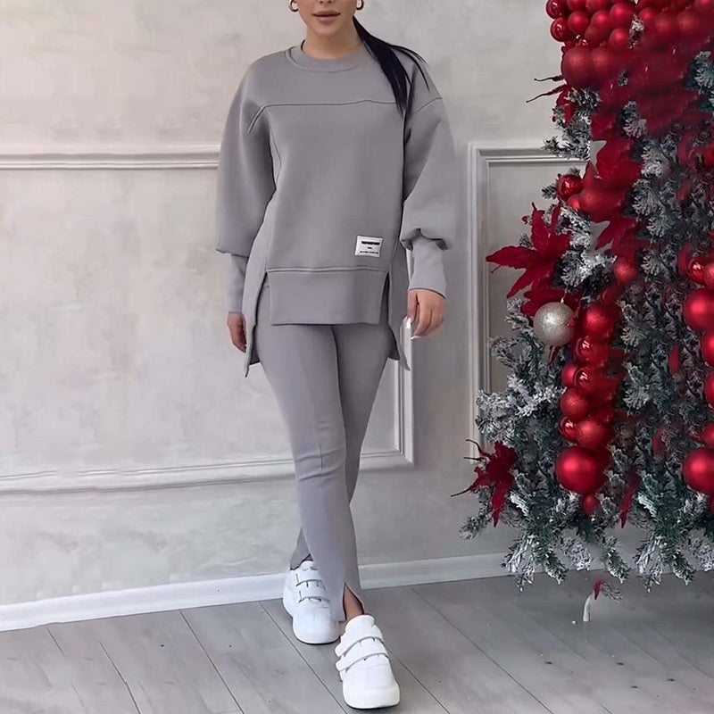 CASSIA - Cozy Yet Stylish Sweatshirt & Leggings Set