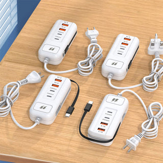 PowerHub – 66W Fast Charging Socket(2PD+2USB)