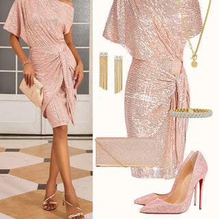 DivaLuxe – Glamorous Sparkly Party Dress