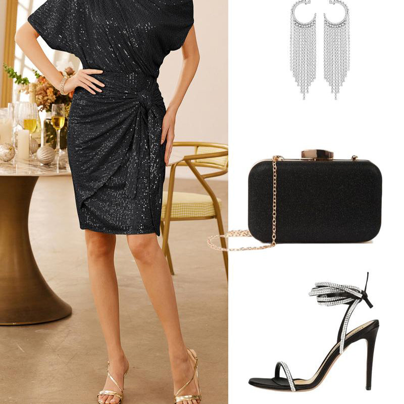 DivaLuxe – Glamorous Sparkly Party Dress