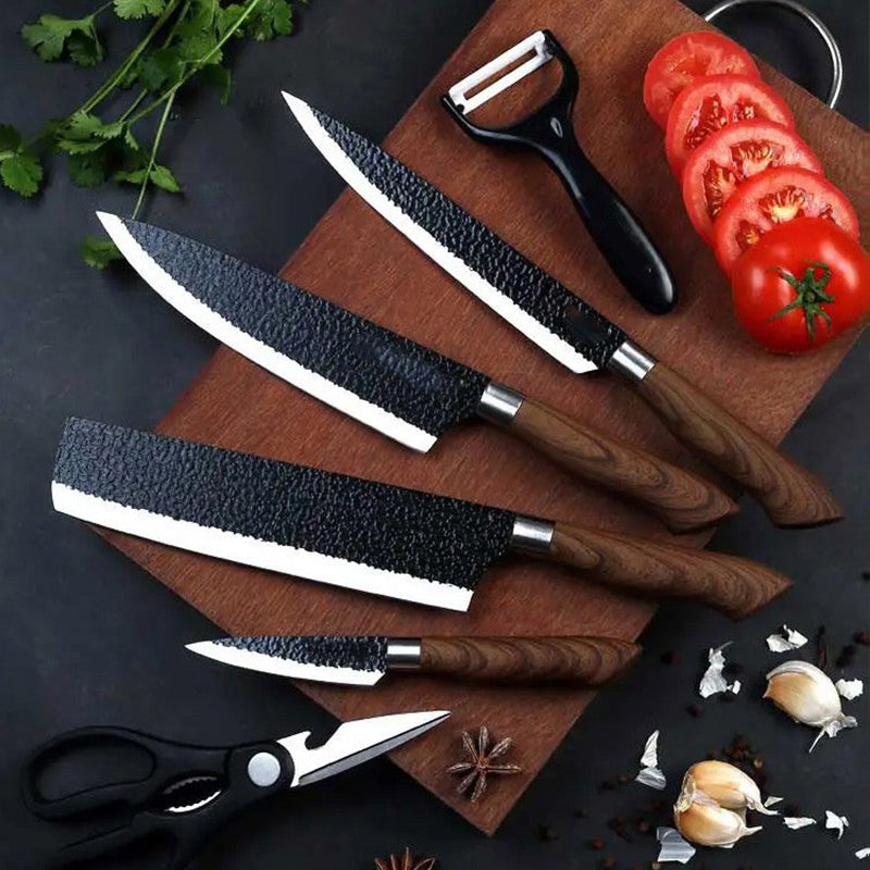 CrispEdge – 6-Piece Precision Kitchen Knife Collection