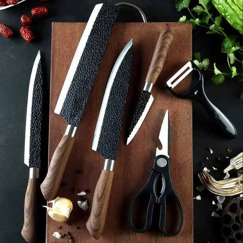 CrispEdge – 6-Piece Precision Kitchen Knife Collection