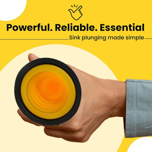 FlowForce – Powerful Mini Plunger for Sink Drains