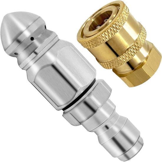 HydroRiptide - Deep-Force Pipe Clearing Nozzle
