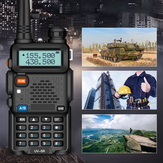TrekTalk - Dual Band Powerful UV5R Walkie Talkie