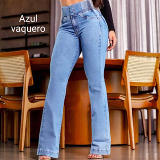 MILA - Elastic Slim-Fit Jeans – Chic Look, Effortless Wear