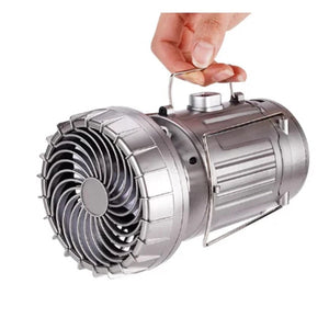 CampBreeze – Solar Camping Lantern & Cooling Fan