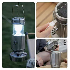 CampBreeze – Solar Camping Lantern & Cooling Fan