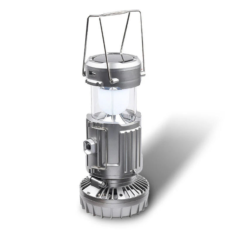 CampBreeze – Solar Camping Lantern & Cooling Fan