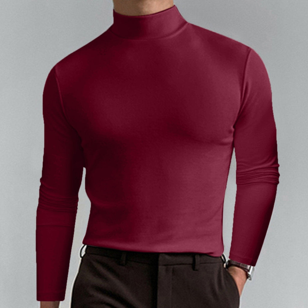 FlexWear – Men’s High Neck Slim T-Shirt