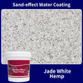 (Sand-effect Water Coating) Jade White Hemp