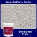 (Sand-effect Water Coating) Shrimp Red Stone