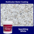 (Multicolor Water Coating) Sparkling White