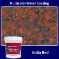 (Multicolor Water Coating) India Red