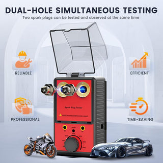 IgnitionAce - Dual Plug Tester for Cars & Motorcycles